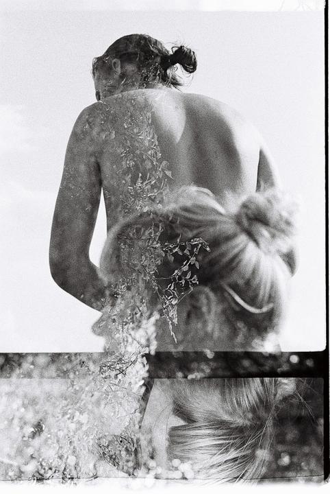Chaotic set of double exposures I shot in 2010, right at the beginning of my analog obsession.