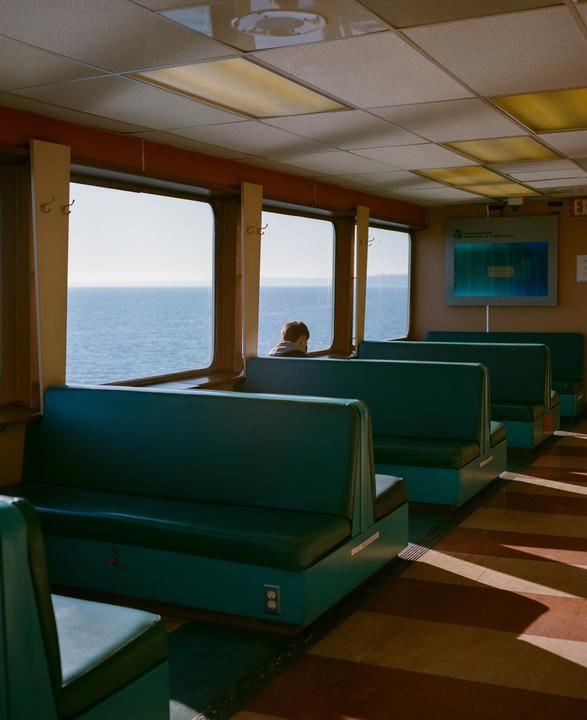 Washington State Ferry | Kodak Portra 400 | Mamiya 7