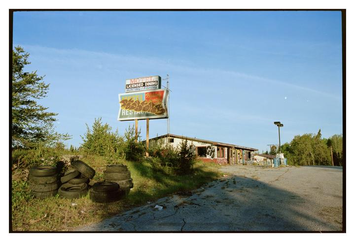 An abandoned motel I stopped at on my road trip. Nikon f100 + Portra 160